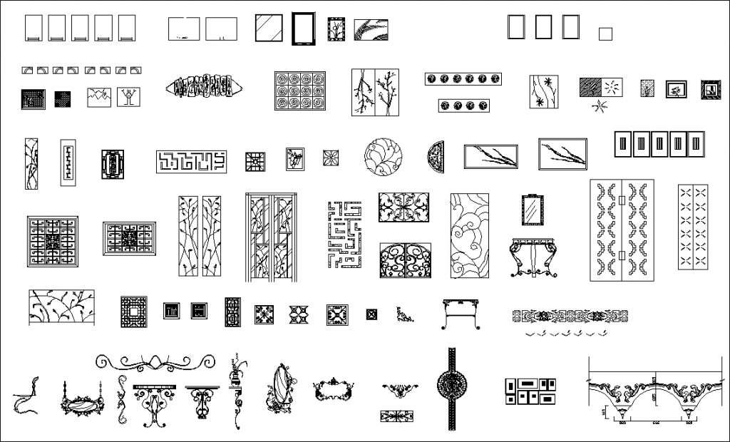 Clothes,Shoes,Hats,Wardrobe Accessories Autocad Blocks Collections】All ...